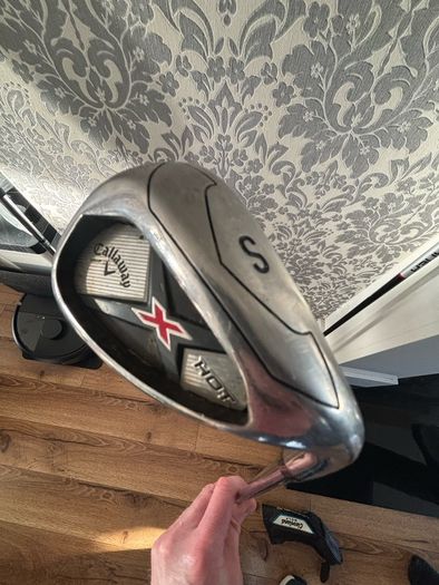 Clubs and bag