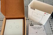 MOES ZigBee Smart Light Switch. 2 Gang (Alexa, Google, Tuya)