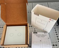 MOES ZigBee Smart Light Switch. 2 Gang (Alexa, Google, Tuya)