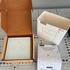 MOES ZigBee Smart Light Switch. 2 Gang (Alexa, Google, Tuya)