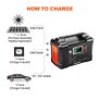110V Outdoor Energy Power Supply Charging Portable Power Station 200W for Camping Emergency Image 6