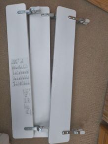 Guard rail, white , ikea