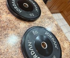 Jordan Top Branded Olympic Bumper Weight Plates!!