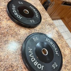 Jordan Top Branded Olympic Bumper Weight Plates!!