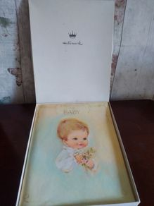 Collectible Vintage Hallmark Baby Record Book