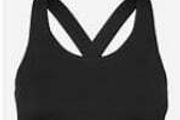 Adidas High Support sports padded black bra size UK40DD EU90E Free post
