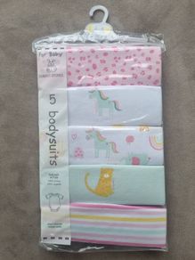 Dunnes short sleeved baby vests