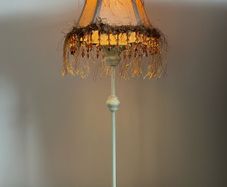Pair of matching lamp shades (shades only)