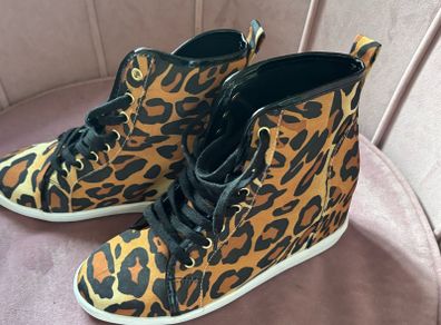 office leopard shoes size 5