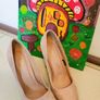 Light Pink Suede High Heels New Look Image 9