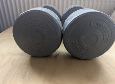 Dumbbells, 4.5kg