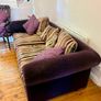 Large lilac couch Image 2