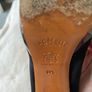 Sachelle Platform Black Satin and Patent Heels - Size 39.5 / Size 6 Image 3