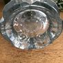 Vintage Tall Cut Glass Vase Image 6