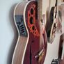 very rare semi acoustic guitar Image 4