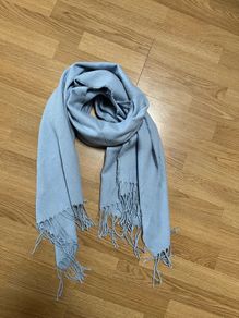 Lovely scarf in baby blue colour