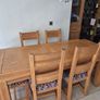 Dining table and chairs Image 3
