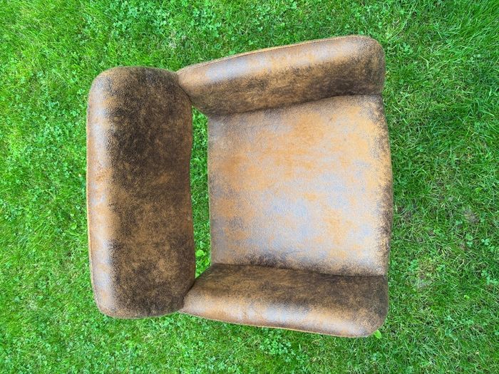 Vintage Style Faux Suede Office Chair