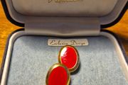 Vintage Red Earrings