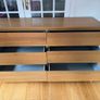 IKEA MALM 6-Drawer Chest of Drawers (Oak Finish) Image 8