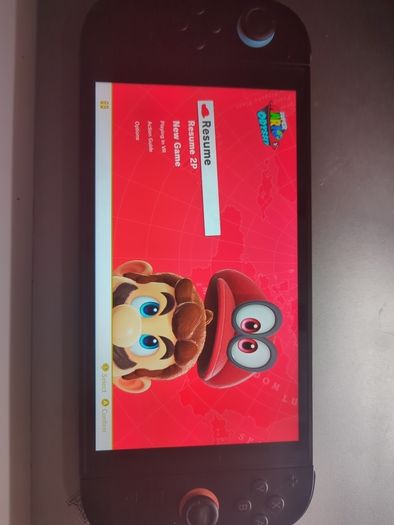 Super Mario Odyssey switch game
