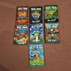 Dog Man & Cat Kid  and Cat Kid Books