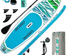Inflatable Stand Up Paddle Board 11'6"/11'/10'5" Ultra-Light with Inflatable Board,ISUP Accessories,Three Fins,Adjustable Paddle, Pump,Backpack, Leash,Waterproof Bag MULTIPLE COLOURS AVAILABLE, SEE PHOTOS (FREE POSTAGE)