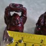 BRABUD Feng Shui 2in Red Resin Laughing Buddha Statue Figurines Set of 6 Image 8