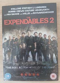 The Expendables 2 DVD with Slipcover - Sealed
