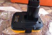 Dewalt 18V Tools Convert Dewalt 18v-20V Lithium Battery for DC9096 DE9098 DE9096 with USB