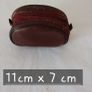 Vintage Travel Shoe Care Kit. Bag, brush, Shoe horn, cloth. Image 4