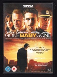 Gone Baby Gone DVD Movie staring Case Affleck, Michelle Monaghan, Morgan Freeman & Ed Harris