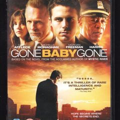 Gone Baby Gone DVD Movie staring Case Affleck, Michelle Monaghan, Morgan Freeman & Ed Harris