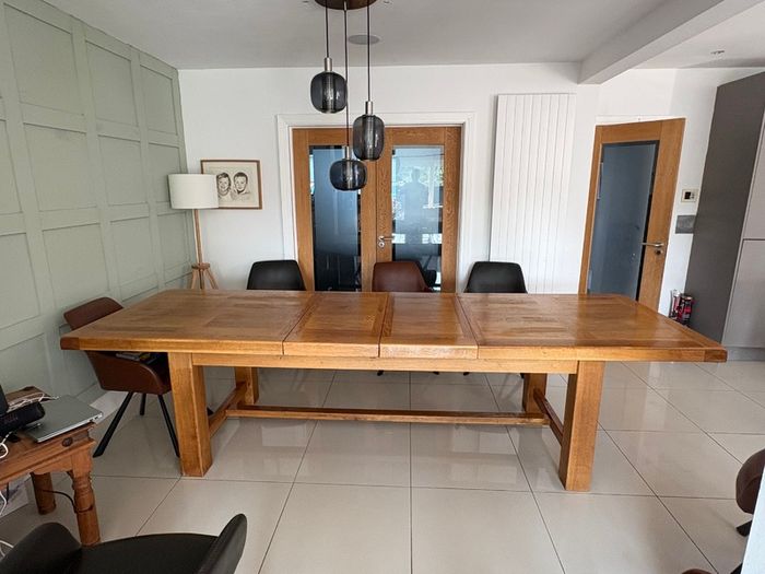 Dining table and sideboard