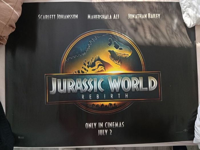 Cinema style posters Scream 7,Jurassic park and Masters of the Universe posters