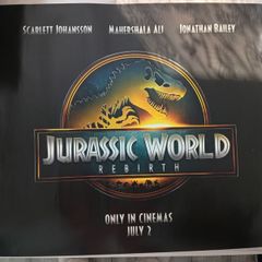 Cinema style posters Scream 7,Jurassic park and Masters of the Universe posters