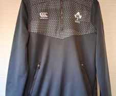 Ireland Rugby Top. Official Canterbury IRFU Mens Half Zip Touchline Top. Collect In Dublin Or Receive Via Post.