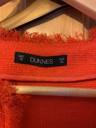 Dunnes short red jacket