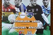 2018 Laois v Carlow &amp; Dublin v Longford - GAA Leinster Senior Football Semi Final Programme