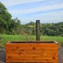 Premium Cedar Planter| 3 for 900 Reduced to clear Image 2
