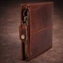 Genuine Leather Wallet Luxury Handmade RFID Secure Wallet Image 5