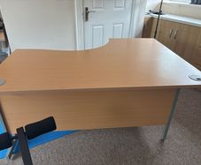 Office desk and locker
