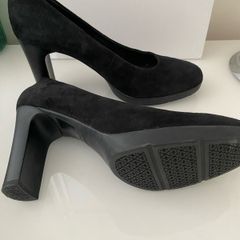 Geox Black Shoes Ladies Heels