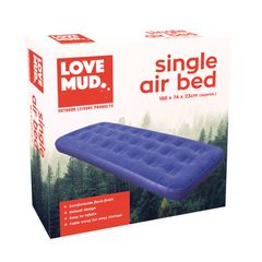 Single Inflatable Camping Air Bed