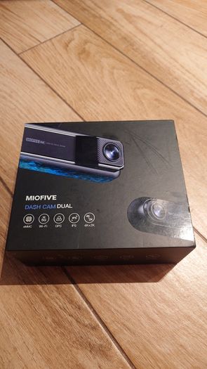 Miofive Dash Cam Front and Rear, 4K+2K Dual Dash Camera for Cars with 5G Wifi, GPS, 3840 UHD Recorder, Built-In 128G eMMC Storage, Night Vision, Motion Detection, G Sensor Powered by Super Capacitor