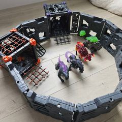 schleich Eldrador 42673 BattleCave Arena Lava vs. Shadow -BOXED with extras figures