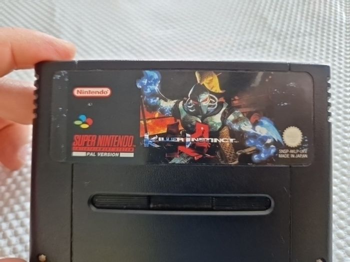 Killer Instinct Snes Super Nintendo Arcade Retro Games Original