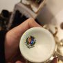 Vintage Italian Capodimonte Porcelain Tea Set-Gold & Floral Decoration Image 2