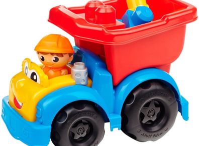 MEGA BLOKS Dylan Dump Truck - transporter car for building blocks - sand pit truck - sand box sandpit - beach toys