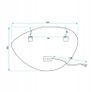 LED Bathroom Mirror 100x70cm Image 7